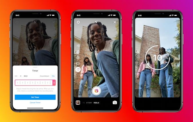 How to set a timer and countdown on Instagram Reels