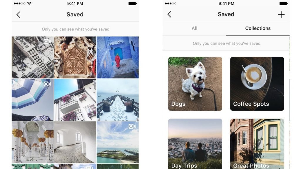 How to change cover of Instagram collection