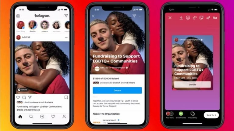 How to host fundraiser on Instagram